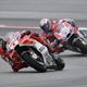 Lorenzo ahead of Dovizioso.